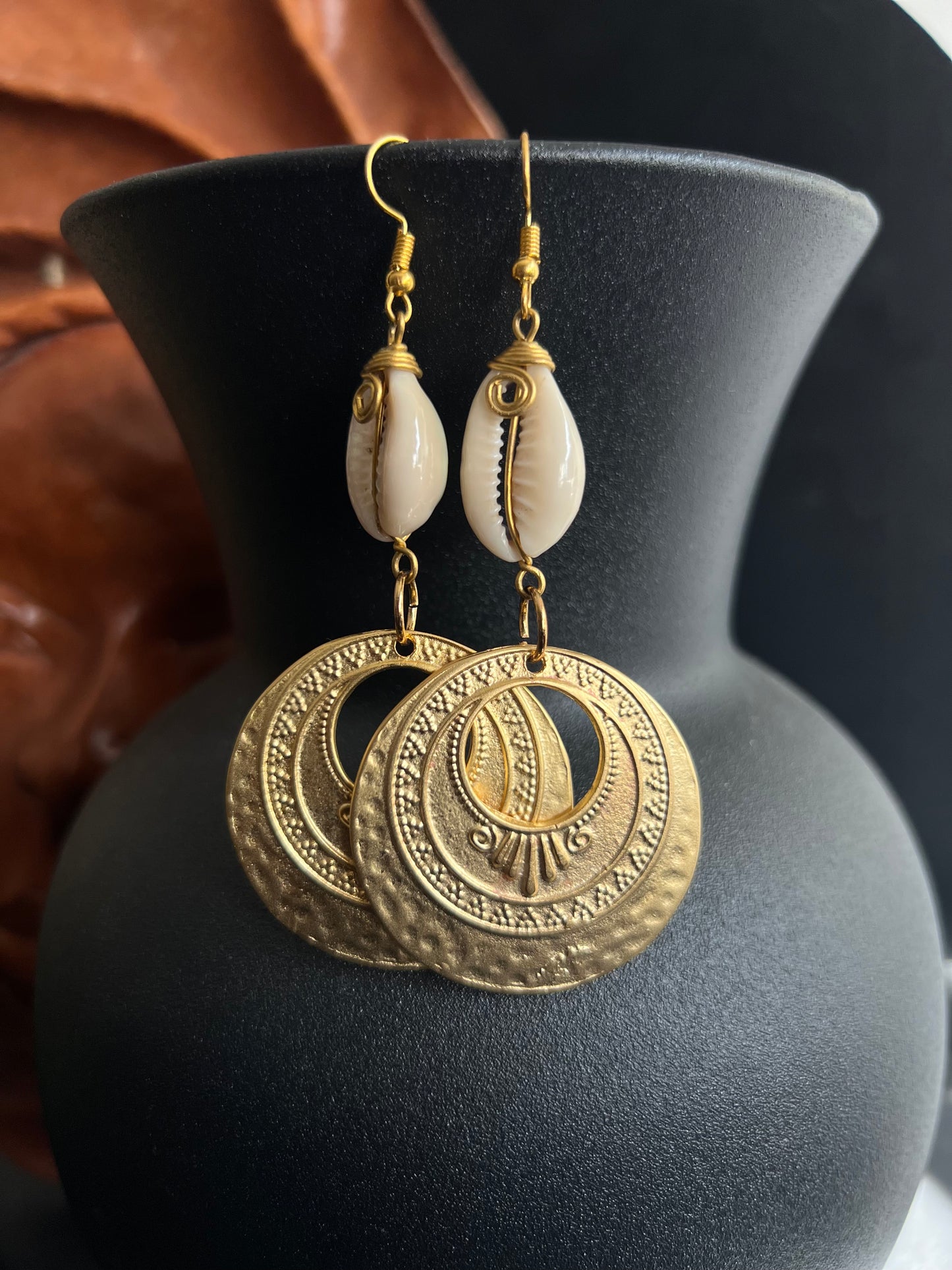 Kuda Cowrie Earrings