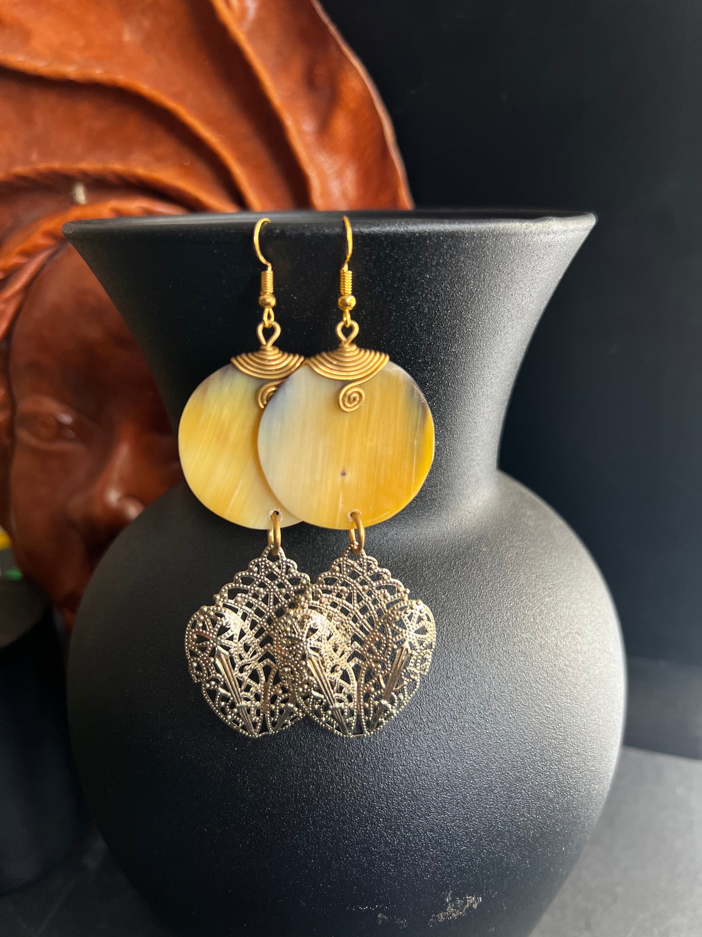 Mambo Earrings Light Yellow