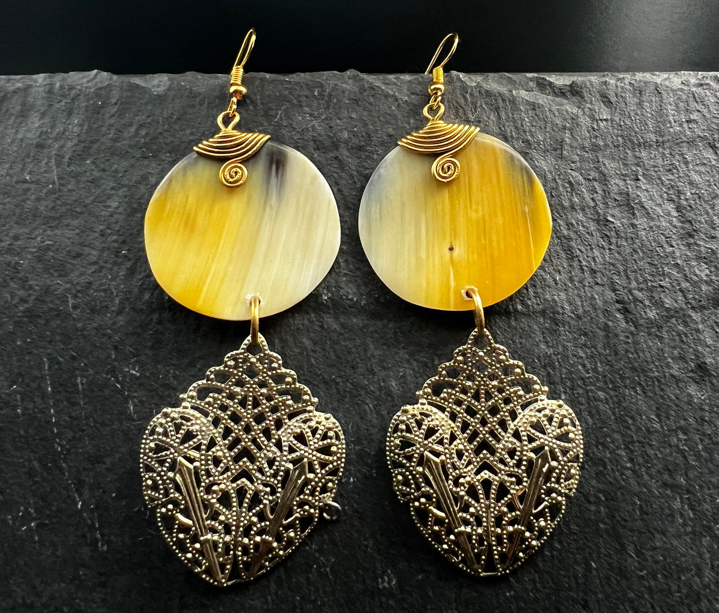 Mambo Earrings Light Yellow