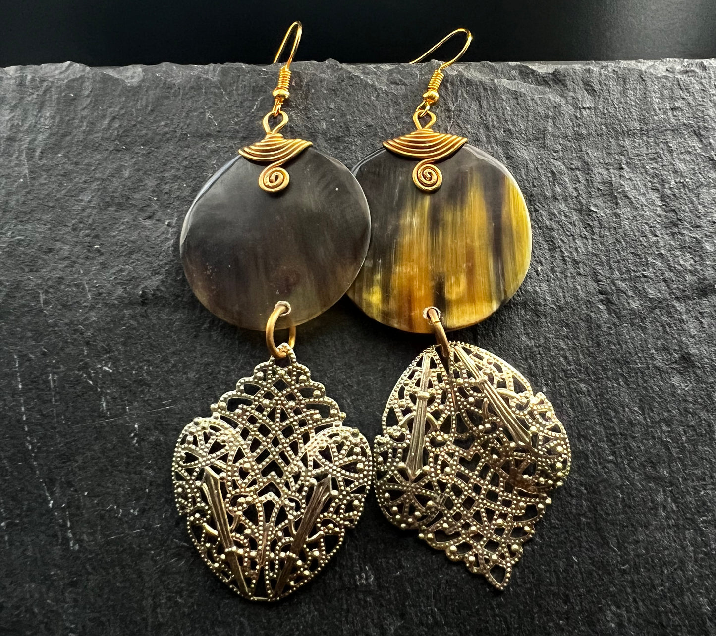 Mambo Earrings dark yellow